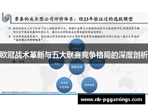 欧冠战术革新与五大联赛竞争格局的深度剖析