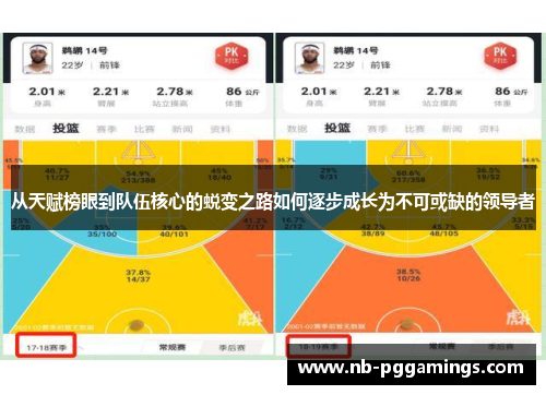 从天赋榜眼到队伍核心的蜕变之路如何逐步成长为不可或缺的领导者